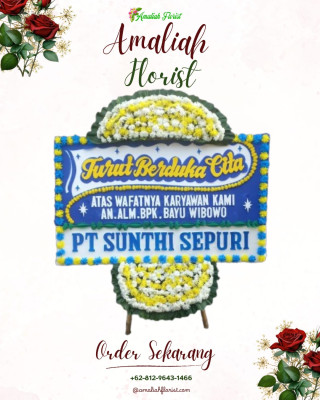 Papan Bunga Duka di Sihitang