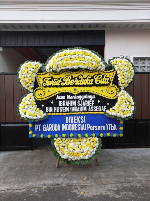 Papan Bunga Duka di Sihitang